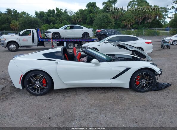 1G1YB2D71H5111132 2017 CHEVROLET CORVETTE White უკანა სალონის ხედი