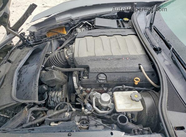 1G1YB2D73G5123796 2016 CHEVROLET CORVETTE Gray Widok wnętrza z tyłu