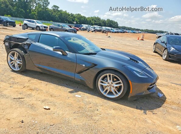 1G1YB2D73K5112239 2019 CHEVROLET CORVETTE Charcoal წინა მარჯვენა