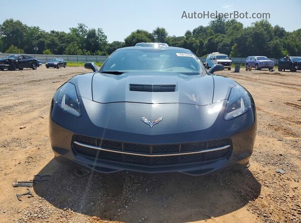 1G1YB2D73K5112239 2019 CHEVROLET CORVETTE Charcoal წინა ხედი