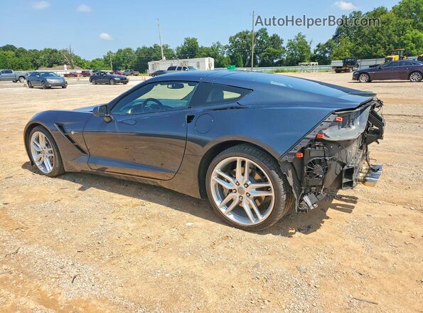 1G1YB2D73K5112239 2019 CHEVROLET CORVETTE Charcoal უკანა მარცხენა