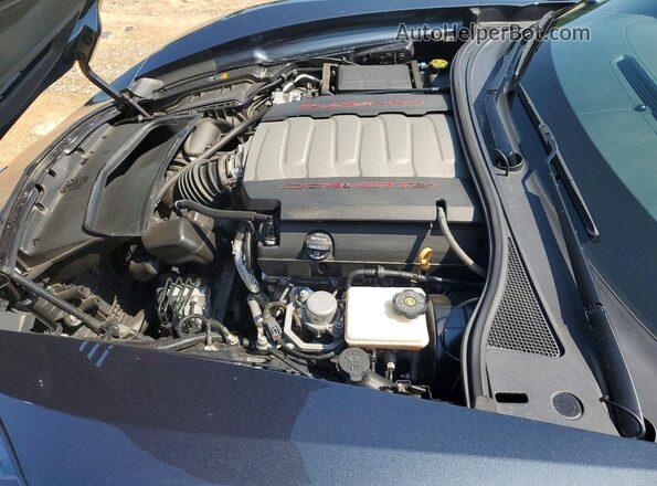 1G1YB2D73K5112239 2019 CHEVROLET CORVETTE Charcoal უკანა სალონის ხედი