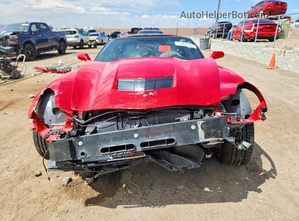 1G1YB2D74K5101394 2019 CHEVROLET CORVETTE Red Vista frontal