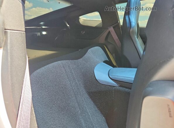 1G1YB2D75G5114422 2016 CHEVROLET CORVETTE White Widok tylnych siedzeń