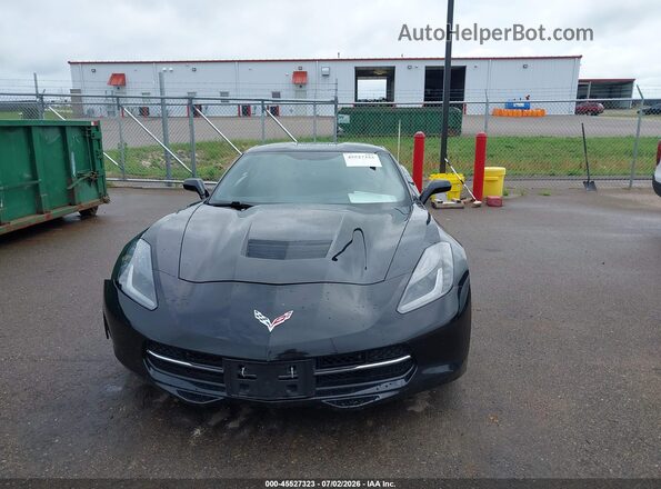1G1YB2D76K5121159 2019 CHEVROLET CORVETTE Black Вид задньої частини салону