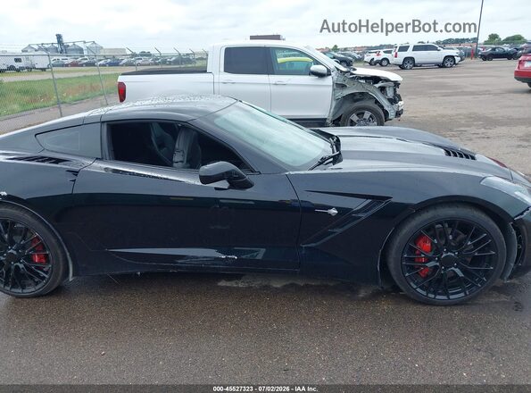 1G1YB2D76K5121159 2019 CHEVROLET CORVETTE Black Панорамний вид салону 360°