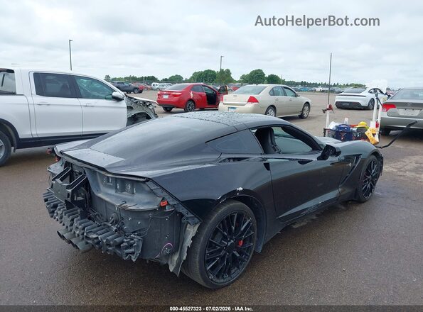 1G1YB2D76K5121159 2019 CHEVROLET CORVETTE Black Задня права чверть