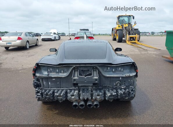 1G1YB2D76K5121159 2019 CHEVROLET CORVETTE Black Вид спереду