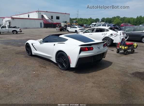 1G1YB2D7XJ5103522 2018 CHEVROLET CORVETTE Белый Задняя левая четверть