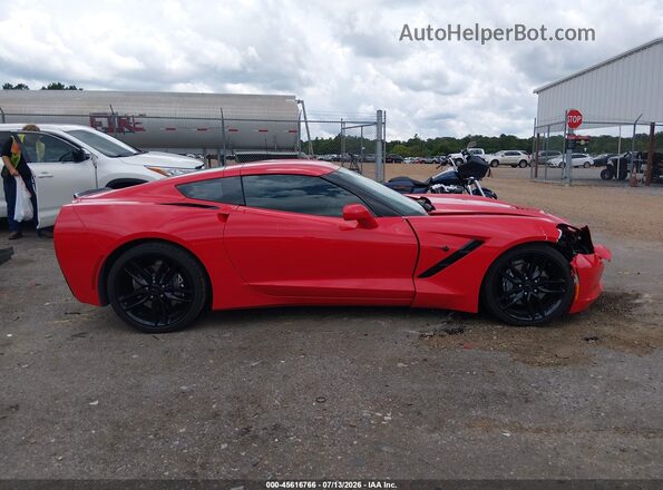 1G1YB2D7XK5113775 2019 CHEVROLET CORVETTE Red Vista interior de 360 grados
