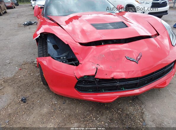 1G1YB2D7XK5113775 2019 CHEVROLET CORVETTE Red Vista frontal