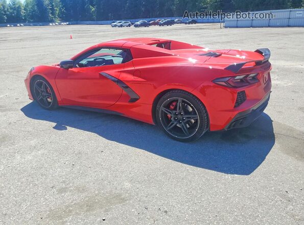 1G1YB3D40P5126764 2023 CHEVROLET CORVETTE Red Задня ліва чверть