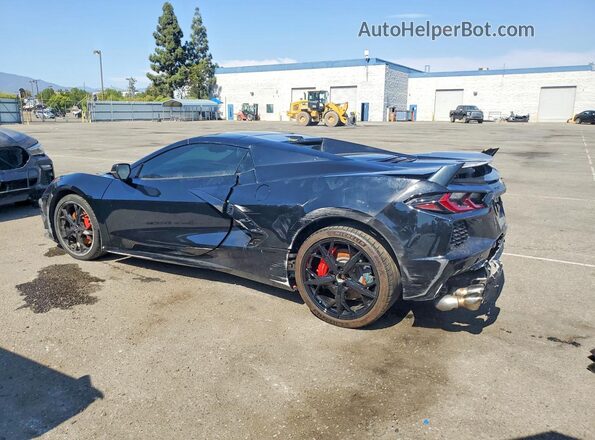 1G1YB3D45N5115059 2022 CHEVROLET CORVETTE Black Trasero izquierdo