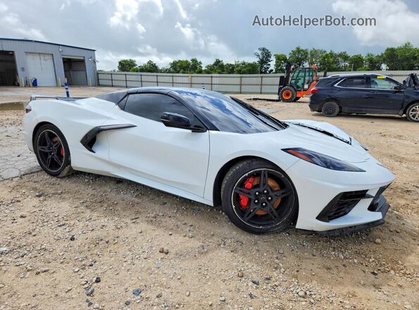 1G1YB3D46P5112853 2023 CHEVROLET CORVETTE White Delantero derecho
