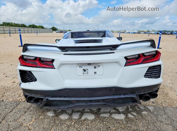 1G1YB3D46P5112853 2023 CHEVROLET CORVETTE White Vista trasera