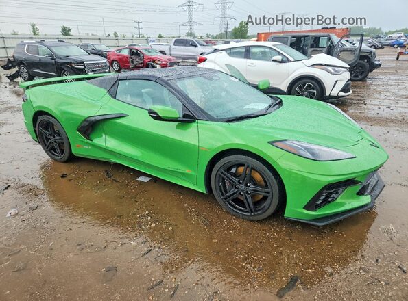 1G1YB3D46T5100664 2026 CHEVROLET CORVETTE Green Front right