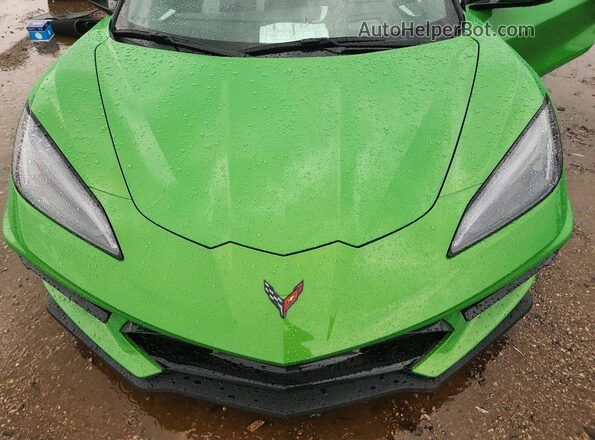 1G1YB3D46T5100664 2026 CHEVROLET CORVETTE Green Rear interior view