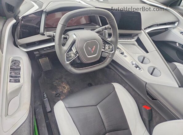 1G1YB3D46T5100664 2026 CHEVROLET CORVETTE Green Dashboard view