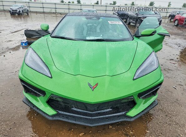 1G1YB3D46T5100664 2026 CHEVROLET CORVETTE Green Front view
