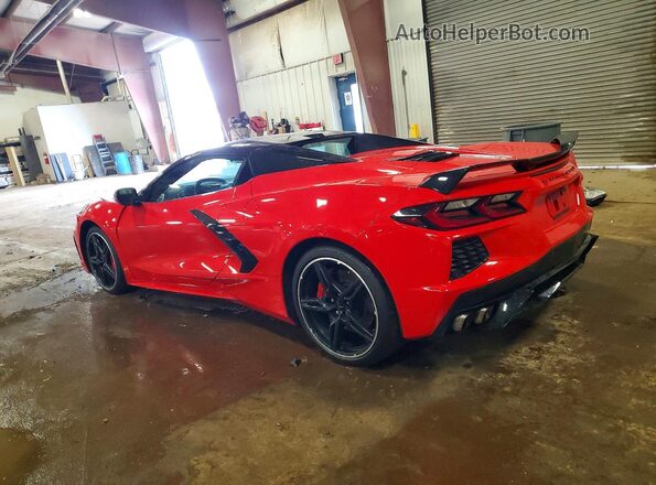 1G1YB3D48M5113580 2021 CHEVROLET CORVETTE Red Rear left