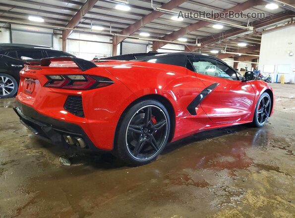 1G1YB3D48M5113580 2021 CHEVROLET CORVETTE Red Rear right