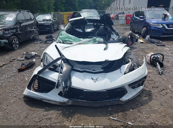 1G1YB3D49P5130781 2023 CHEVROLET CORVETTE White უკანა სალონის ხედი