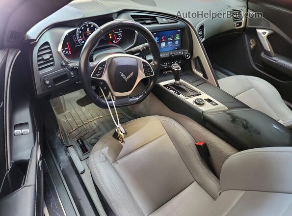 1G1YB3D74G5123344 2016 CHEVROLET CORVETTE Charcoal Dashboard view