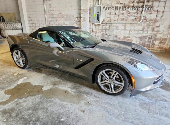 1G1YB3D74G5123344 2016 CHEVROLET CORVETTE Charcoal Front right