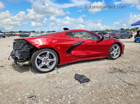 1G1YC2D41N5100873 2022 CHEVROLET CORVETTE Red უკანა მარჯვენა