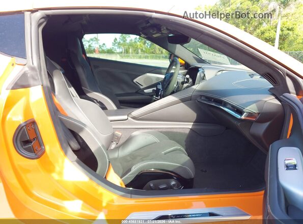 1G1YC2D42N5103247 2022 CHEVROLET CORVETTE Orange Vista interior delantera