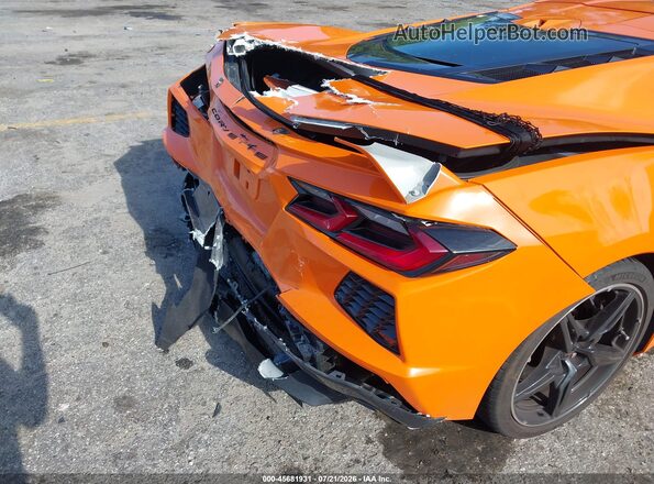 1G1YC2D42N5103247 2022 CHEVROLET CORVETTE Orange Vista frontal