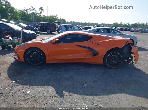 1G1YC2D42N5103247 2022 CHEVROLET CORVETTE Orange Vista interior de 360 grados