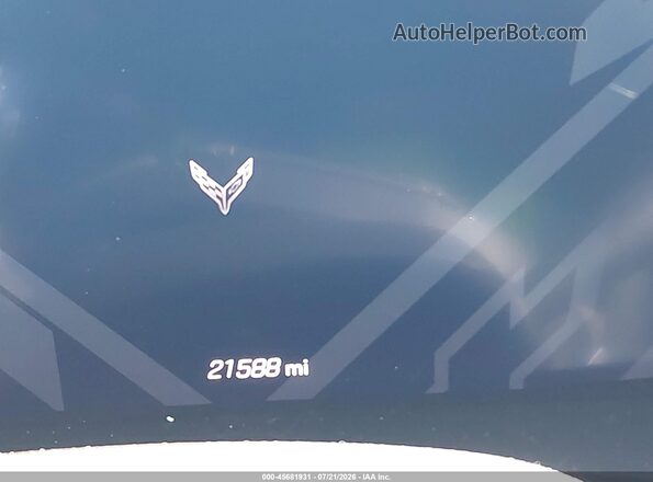 1G1YC2D42N5103247 2022 CHEVROLET CORVETTE Orange 