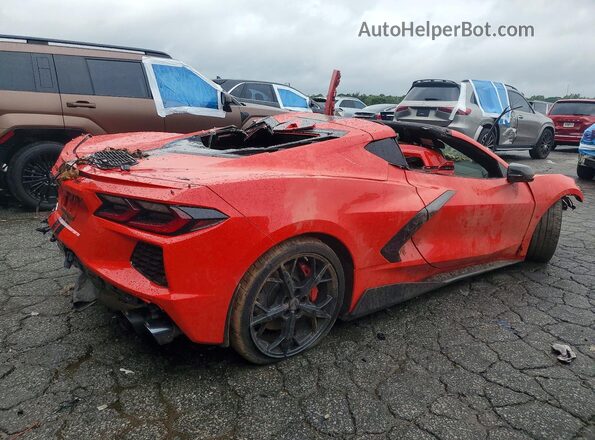1G1YC2D44M5117083 2021 CHEVROLET CORVETTE Red Rear right