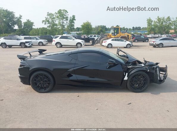 1G1YC2D44P5113930 2023 CHEVROLET CORVETTE Black Вид задньої частини салону