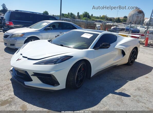 1G1YC2D44P5123681 2023 CHEVROLET CORVETTE Белый Передняя левая четверть