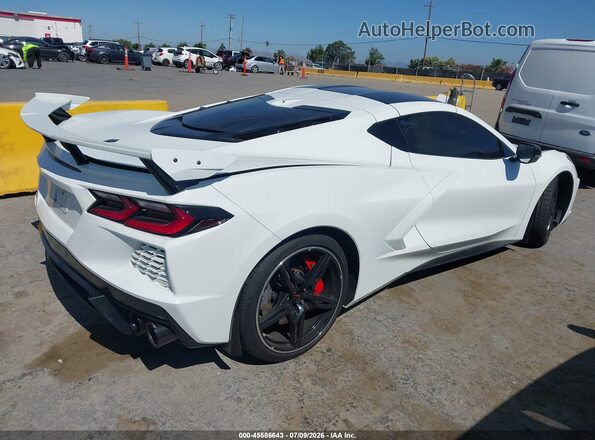 1G1YC2D44P5123681 2023 CHEVROLET CORVETTE Белый Задняя правая четверть