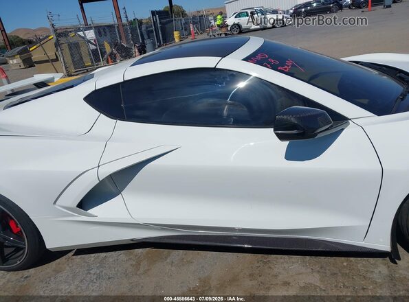 1G1YC2D44P5123681 2023 CHEVROLET CORVETTE Белый Вид задней части салона