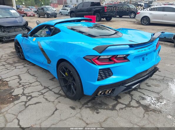 1G1YC2D47N5102353 2022 CHEVROLET CORVETTE Blue უკანა მარცხენა