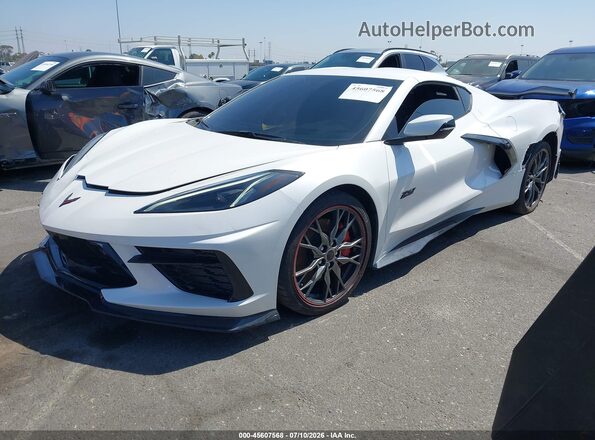 1G1YC2D47P5502562 2023 CHEVROLET CORVETTE White Przód lewy