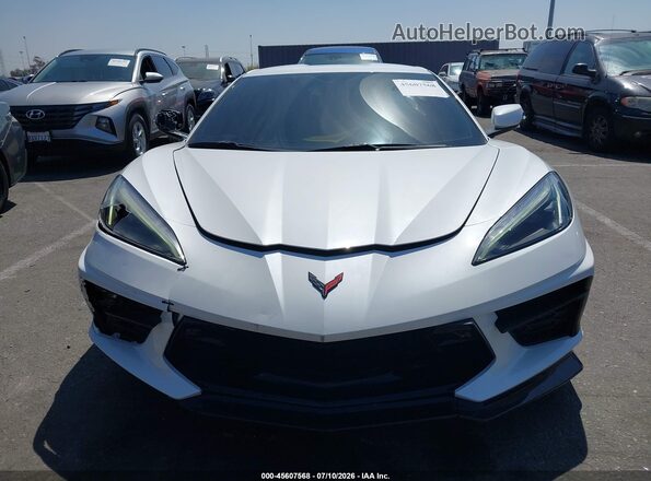 1G1YC2D47P5502562 2023 CHEVROLET CORVETTE White Widok zestawu wskaźników