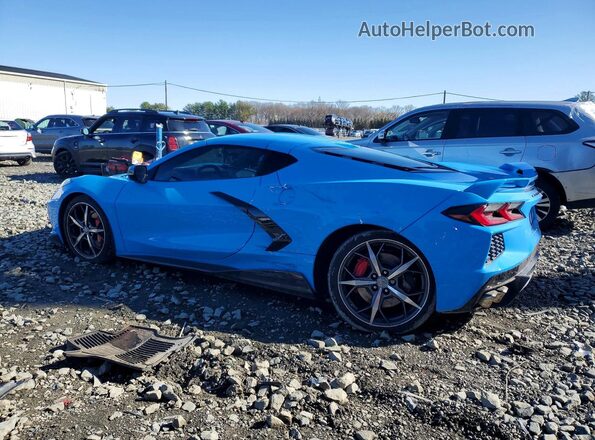1G1YC2D48M5120908 2021 CHEVROLET CORVETTE Blue Rear left