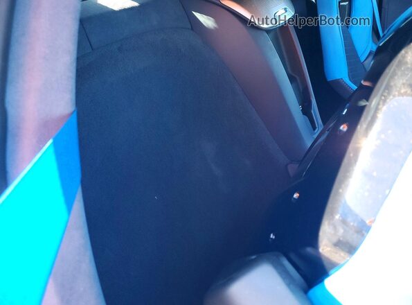 1G1YC2D48M5120908 2021 CHEVROLET CORVETTE Blue Rear seats view