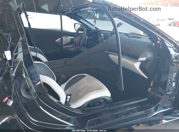1G1YC2D48P5502201 2023 CHEVROLET CORVETTE Black წინა სალონის ხედი