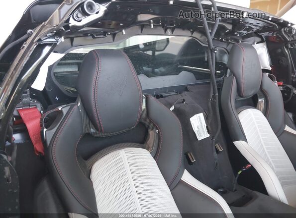 1G1YC2D48P5502201 2023 CHEVROLET CORVETTE Black VIN კოდის სტიკერის ხედი