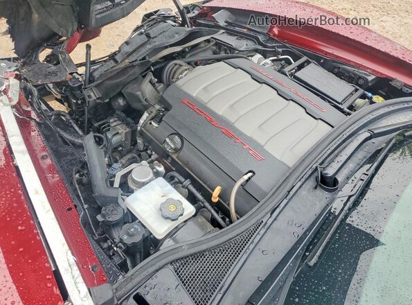1G1YC2D79G5124772 2016 CHEVROLET CORVETTE Burgundy Սալոնի հետևի տեսք