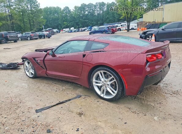 1G1YC2D79G5124772 2016 CHEVROLET CORVETTE Burgundy Հետևի ձախ
