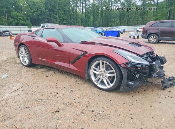 1G1YC2D79G5124772 2016 CHEVROLET CORVETTE Burgundy Առջևի աջ