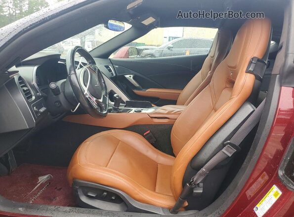 1G1YC2D79G5124772 2016 CHEVROLET CORVETTE Burgundy Սալոնի դիմացի տեսք
