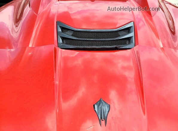 1G1YC3D40P5136191 2023 CHEVROLET CORVETTE Red Vista interior trasera